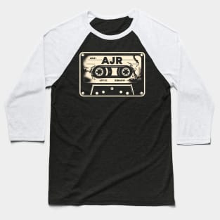 Distressed Ajr Cassette Tape Baseball T-Shirt